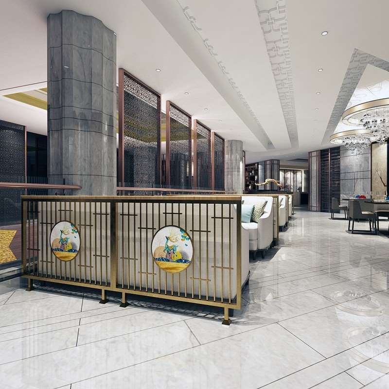 工业风餐厅矮隔断酒店铁艺屏风饭店卡座护栏火锅店格栅半截墙花架