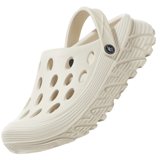 骆驼女鞋2026夏季新款透气洞洞鞋女轻便百搭厚底外穿运动沙滩凉鞋