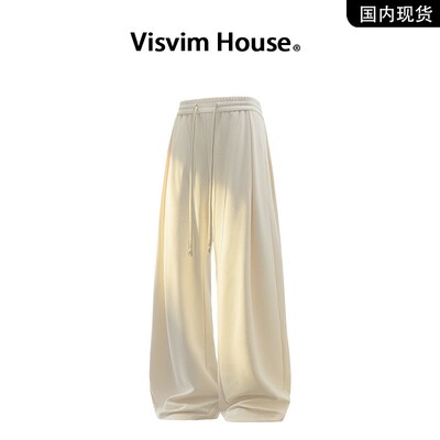品牌现货撤柜】VISVIM WINGS秋季新款阔腿简约宽松休闲裤子男潮