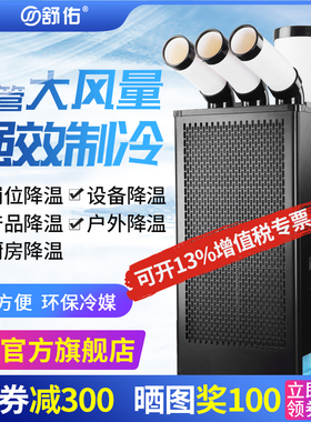 舒佑SAC-65D工业冷气机移动式空调车一体机局部部降温节能冷风机