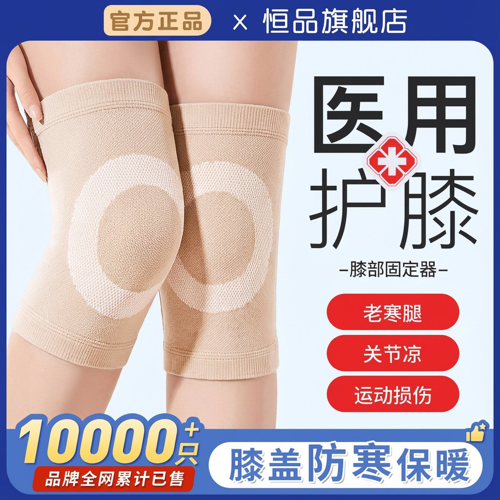 医用护膝盖套保暖老寒腿风湿关节滑膜炎半月板损伤保暖专用男女士,医疗器械,护具（器械）,淘宝优惠券,粉丝福利购,淘宝优惠卷