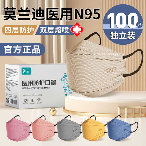 莫兰迪色系【n95医用防护口罩】