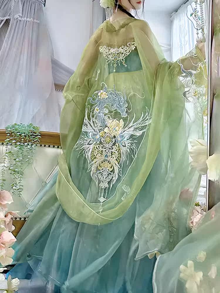 汉虞葵原创汉服女诃子裙一片式刺绣汉元素大袖衫日常秋冬怎么样,好用不?