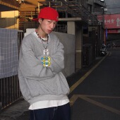 GameOne 重磅滑板纯色宽松oldschool卫衣 美式 22FW 黄眼泪