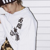 23FW 龍爭虎鬥 美式 GameOne 圆领卫衣秋冬宽松美式 复古滑板