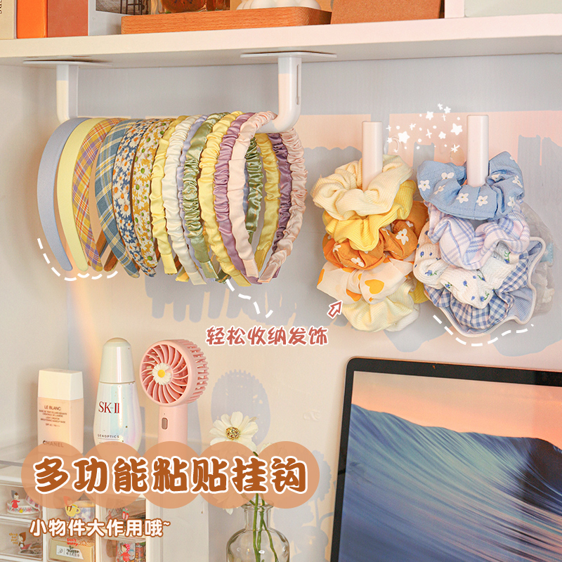免打孔大肠发圈挂钩强力粘胶