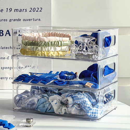 发饰收纳盒敞口式便于拿取