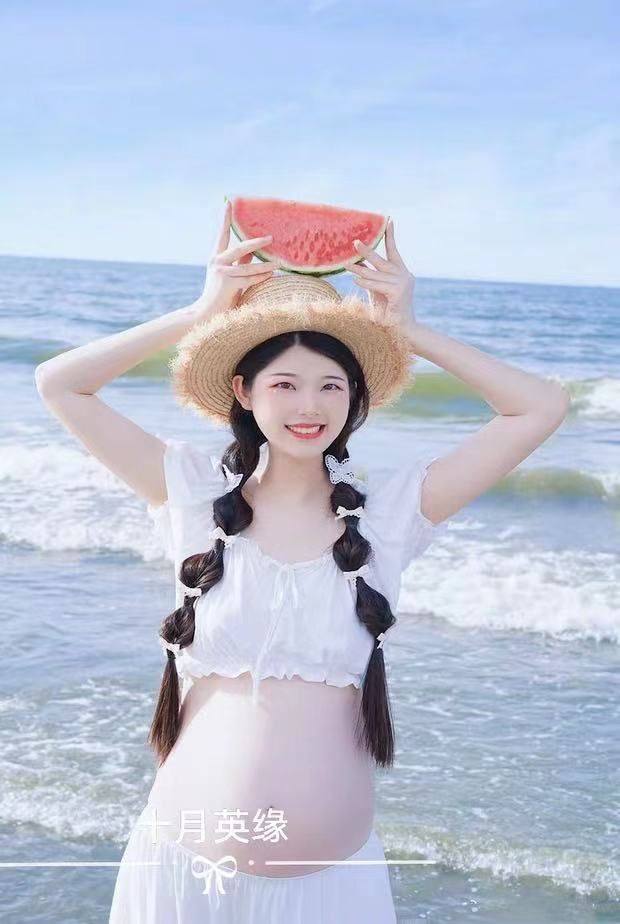 十月英缘孕妇照片写真服装新款影楼艺术照时尚大肚孕妈拍照摄影孕