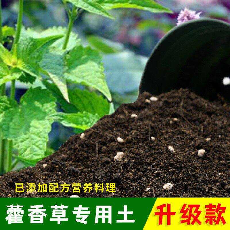 藿香草专用土有机土肥料家用种植土藿香草营养土盆栽养花通用包邮
