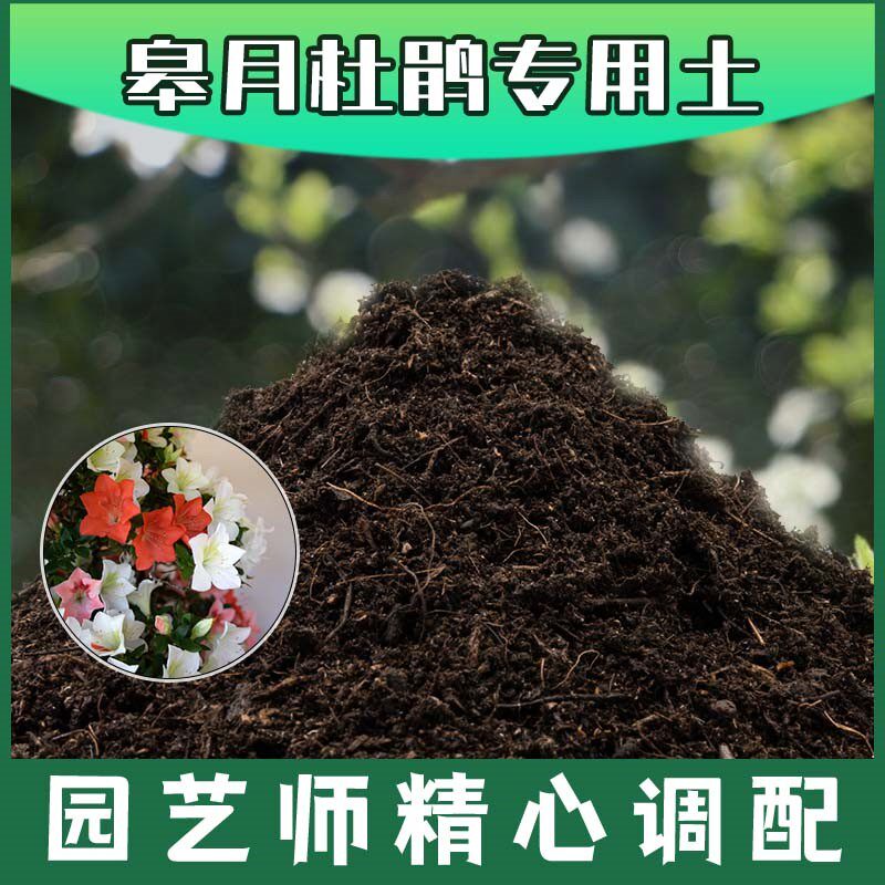 皋月杜鹃专用土有机土肥料家用种植土皋月杜鹃营养土盆栽养花包邮