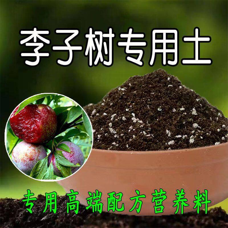李子树专用土营养土果蔬盆栽养花水果阳台泥土育苗肥料有机腐殖土