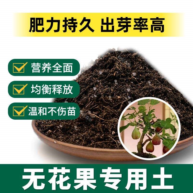 无花果专用土肥料椰砖花卉有机土蓬松无花果营养土园艺阳台种植土