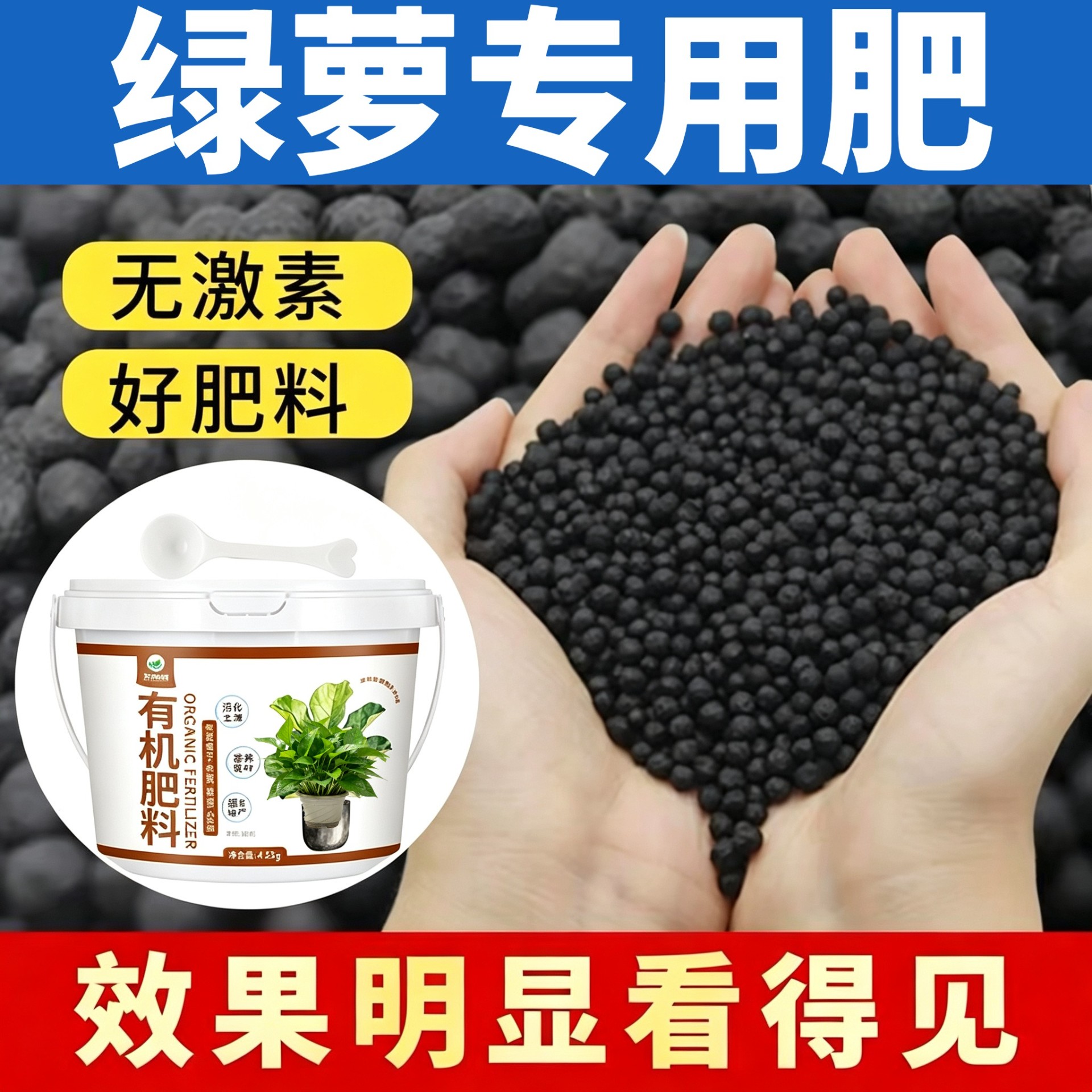 绿萝专用肥水溶肥缓释肥氮磷钾室内盆栽底肥平衡肥花肥壮苗促长