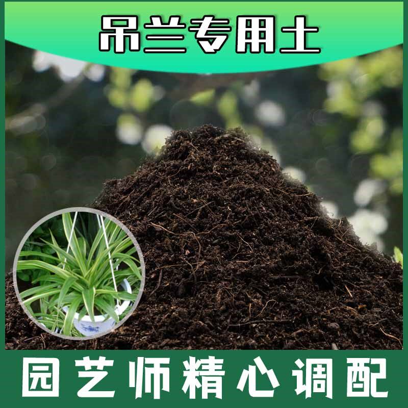 吊兰专用土腐殖土种花养花盆栽绿植土吊兰营养土种植有机土壤包邮