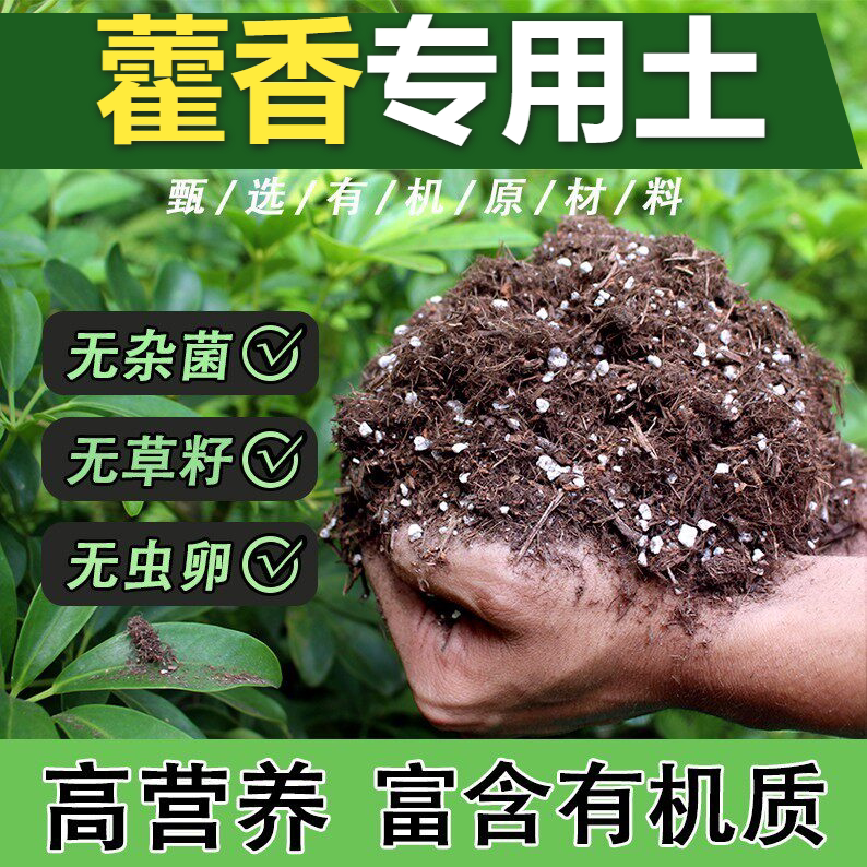 藿香专用颗粒土营养土绿叶促生长扦插屋顶专用土疏松透气育苗嫁接