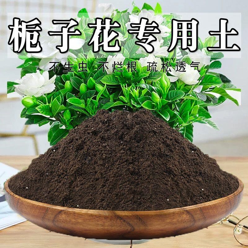 栀子花专用土栀子花土盆栽营养土家用室内酸性种花养花种植土肥料