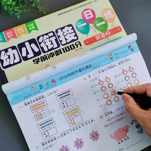 幼升小学前冲刺100分练习册