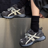 2026冬季 网面鞋 时尚 尹若欧加绒棉鞋 百搭老爹鞋 休闲运动鞋 2858