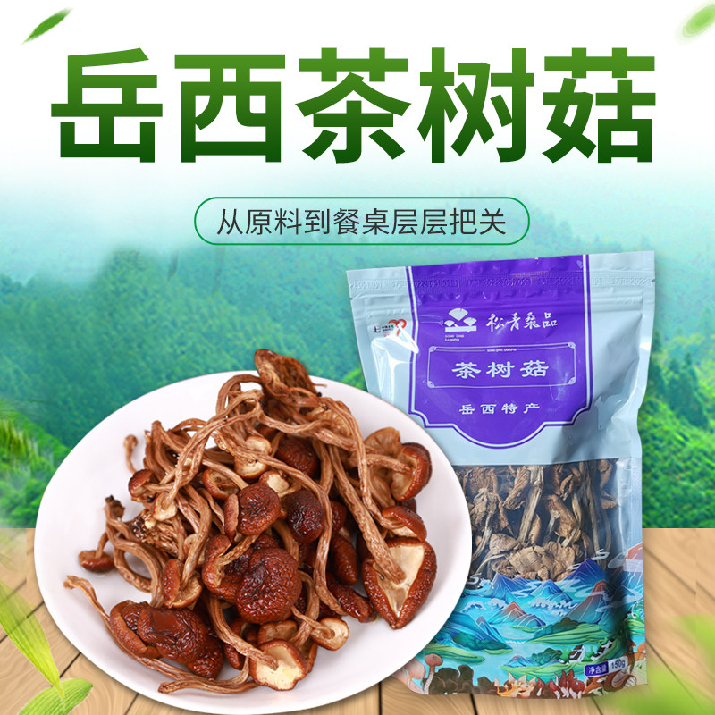 大别山岳西土特产茶树菇产地直供