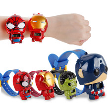 New watch avengers iron man hulk spider-man action figure