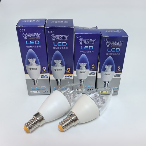 蓝克菲尔LED水晶尖泡省电灯泡