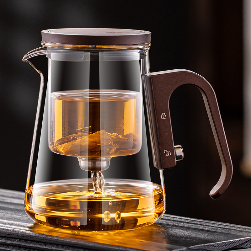 2026新款磁吸飘逸杯茶水分离懒人泡茶神器家用泡茶壶一键过滤茶壶
