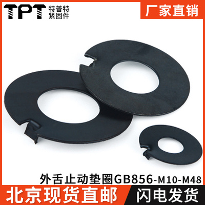 特普特外舌止动垫圈止退锁紧垫片GB856/Φ10Φ12Φ14Φ16-Φ48