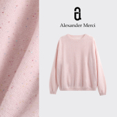 bi入D25T52505 高端牛绒羊毛进口亮片毛衣 限定 星光女神