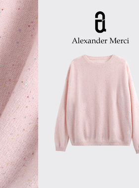 【限定-星光女神】高端牛绒羊毛进口亮片毛衣 bi入D25T52505