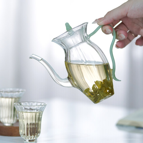 高硼硅玻璃冷热泡茶水仙壶泡茶壶