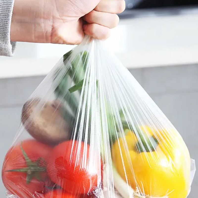 加厚手提背心式保鲜袋家用经济装pe保鲜袋塑料袋食品包装袋保鲜袋