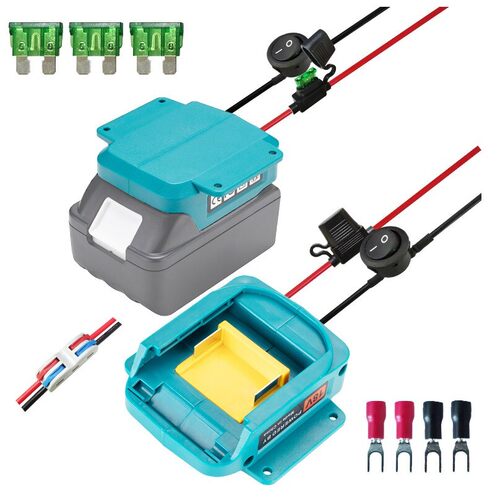 适配makit牧田18V工具电池DIY转换器BL1860B锂电池带线输出适配器