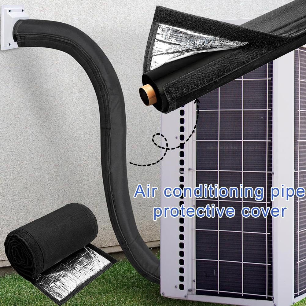 跨境空调软管3层HVAC绝缘盖防尘罩防晒防水耐高温600D牛津布管套