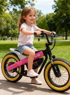 16寸儿童电动车自行车滑步车平衡车kids balance bike motorcycle