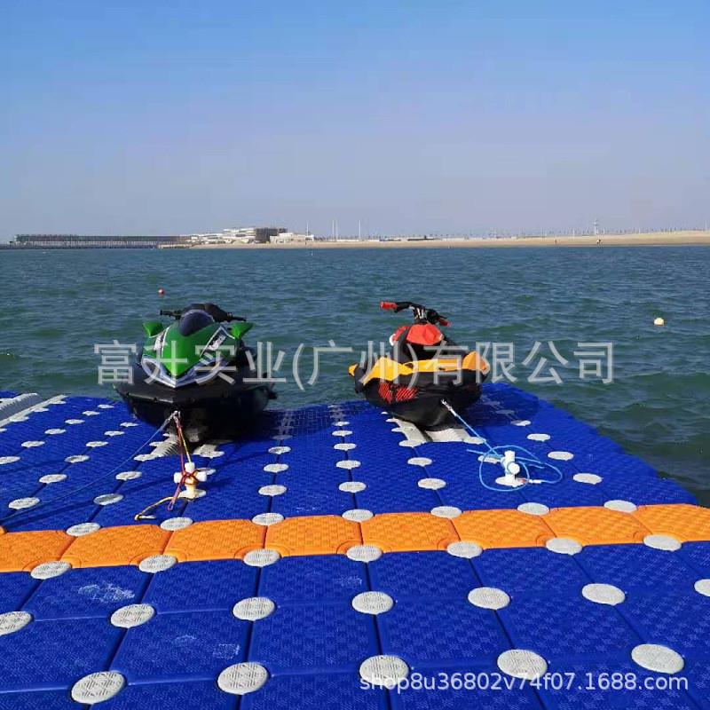 塑料浮筒 水上泊位摩托艇游艇帆船皮划艇停靠船码头 浮桥水上走道
