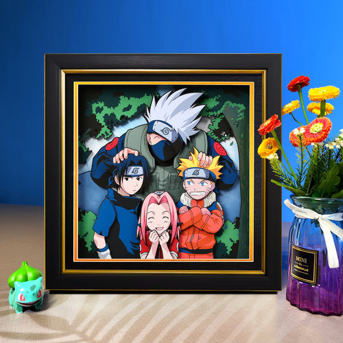 火隐忍者手工动漫立体画艺术画