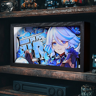 原神3D手办芙宁娜周边立体画装饰摆件手工送朋友生日礼物