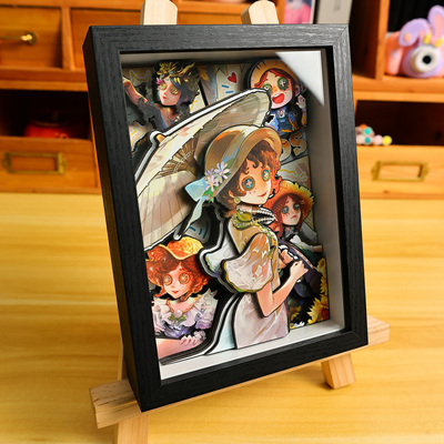 第五人格立体画园丁佣兵周边3D动漫手办装饰画二次元摆台手工礼物