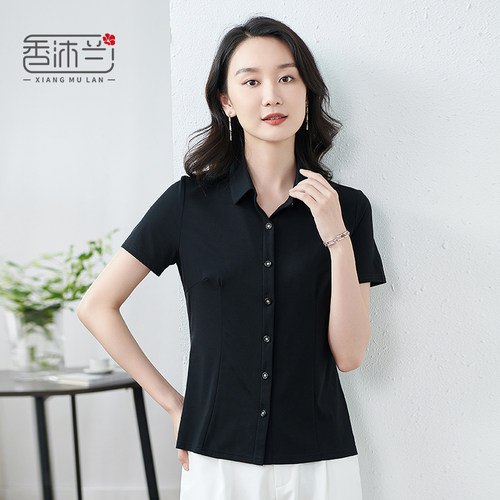 香沐兰修身气质经典妈妈装