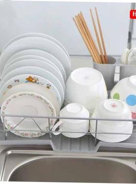 staiK81754nless steel dish rack drain dish rack plate cool d