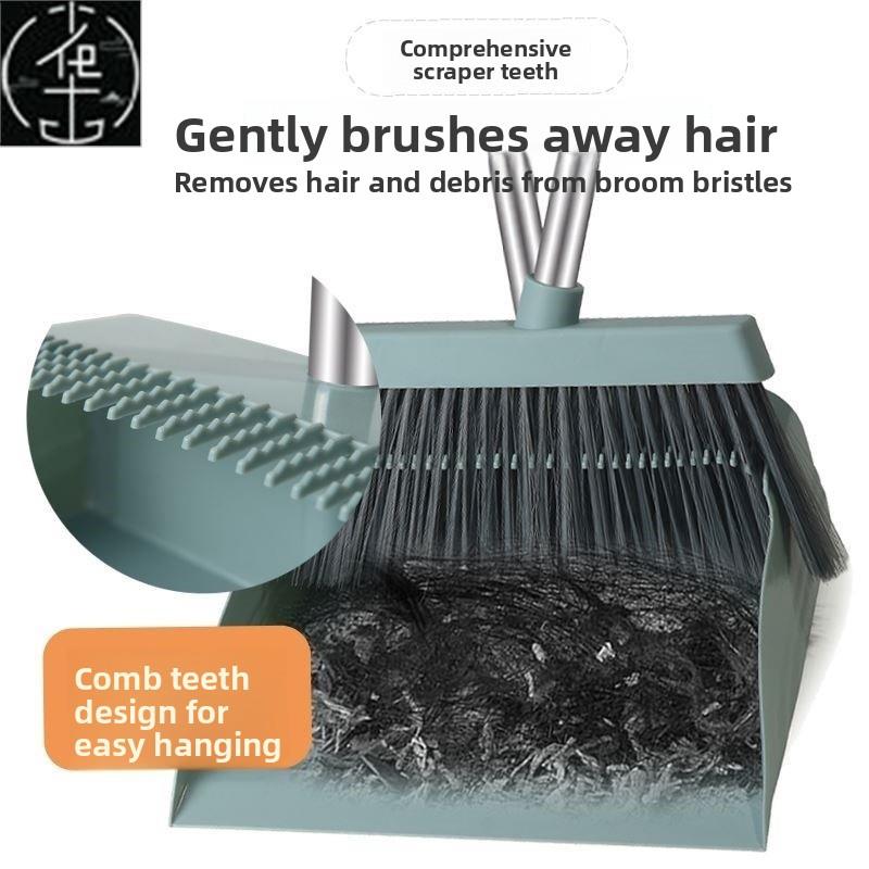 broom dustpan set household soft wool sweeping mop[ cleaning