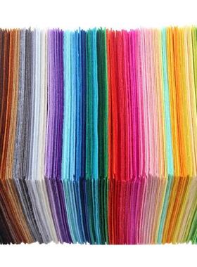40pcs Multicolor  Craft Non-Woven Felt Fabric Polyester C