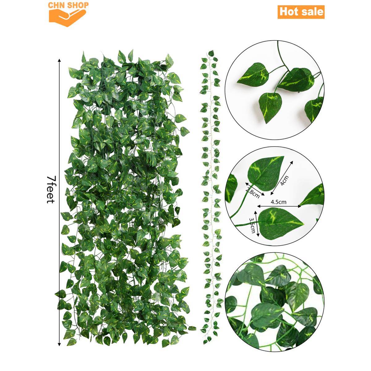 Artificial vines Hanging Ivy Garland Fake vines room decor