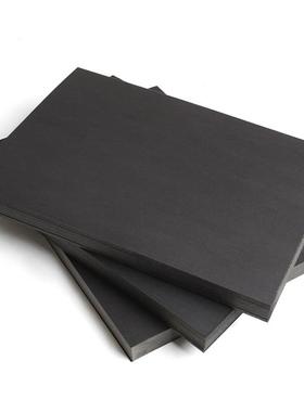Black card paper 4K 8K A4 hard  paperboard handmake craft