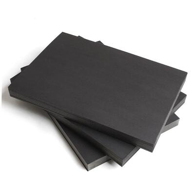 Black card paper 4K 8K A4 hard  paperboard handmake craft