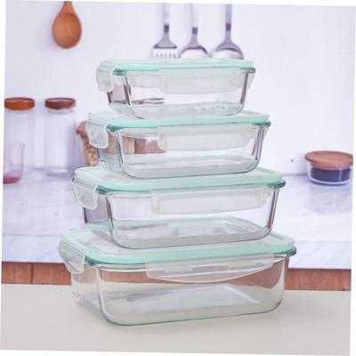 glass food storage container box for micruZjBjtcro-wave oven