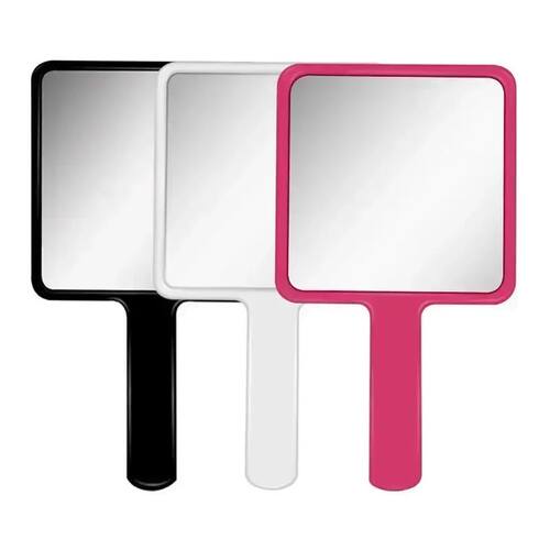 Eyelash Extension Handheld Makeup Mirror Square Makeup Vanit