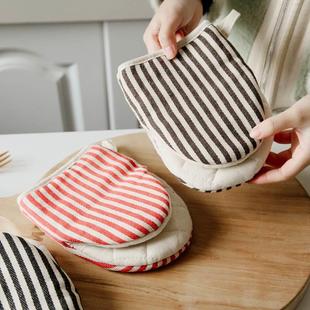 Anti-scalding Baking Oven Gloves Kitchen Mitts 烤箱隔热手套
