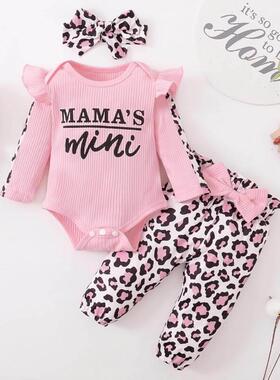3Pcs Newborn Clothes Baby Girl Clothes Sets Infant Outfit R