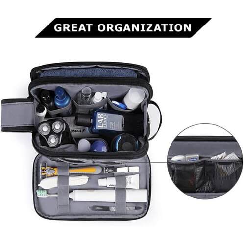 Men's Portable Travel and Business Makeup Bag Multi func